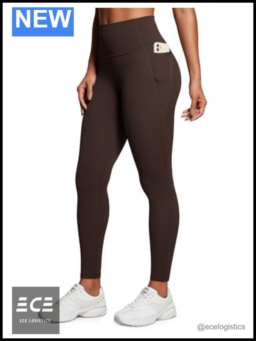 Butterluxe High Rise Leggings with Side Pockets Full Length Yoga Athletic